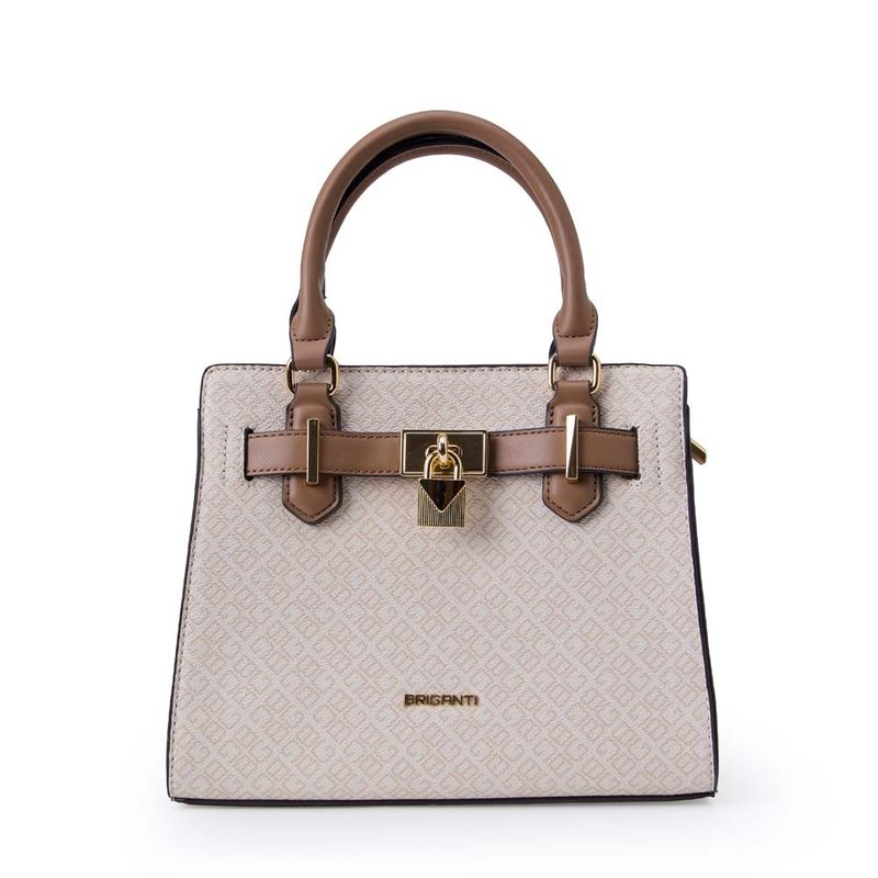 VIALE - Cartera Satchel BRI-CM2513 HuesoVison Briganti