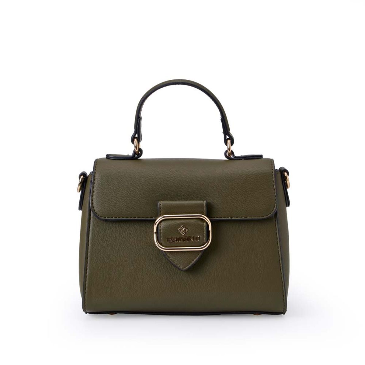 VIALE - Cartera Satchel BRI-CM2515 Verde Briganti