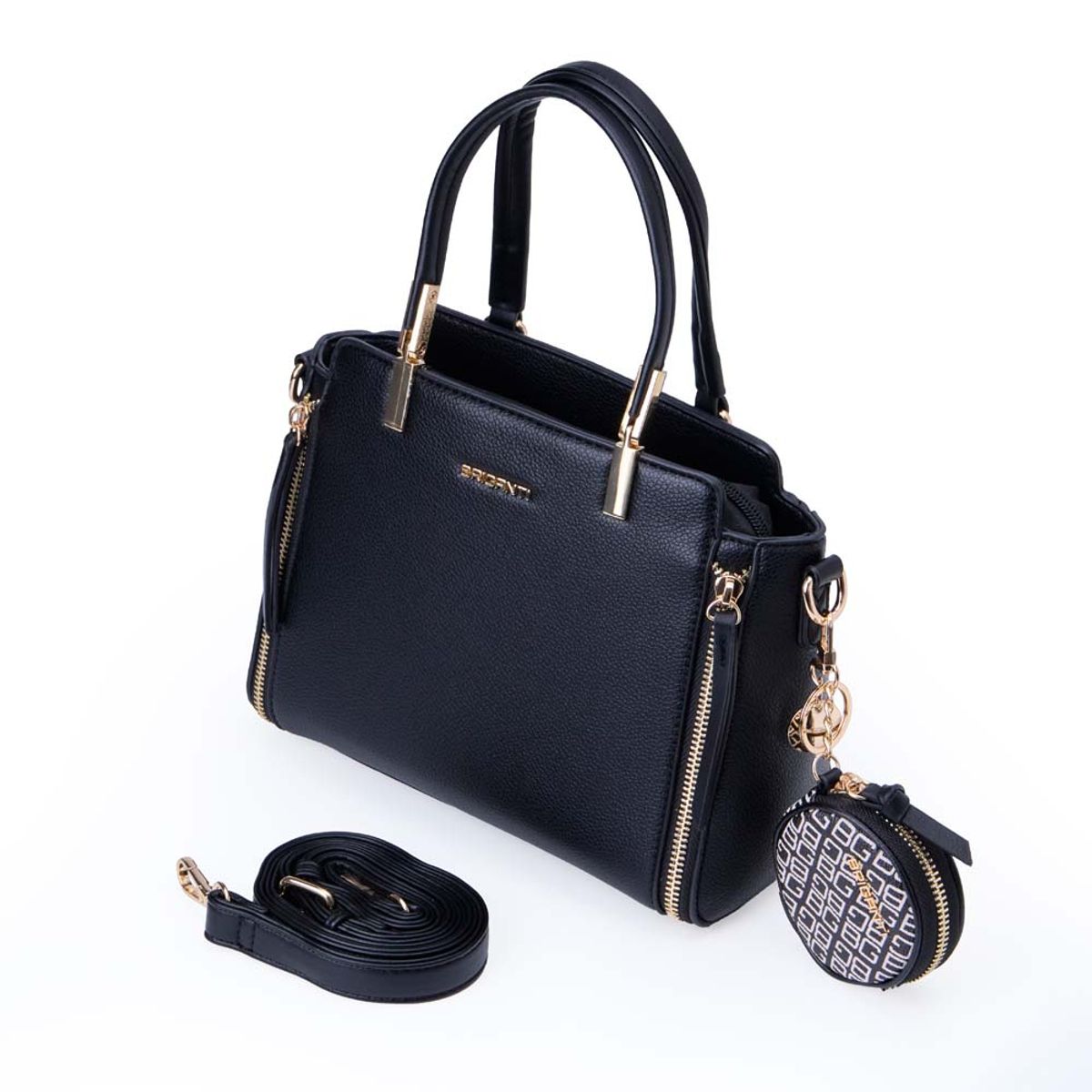 VIALE - Cartera Satchel BRI-Cs2506 Negro Briganti