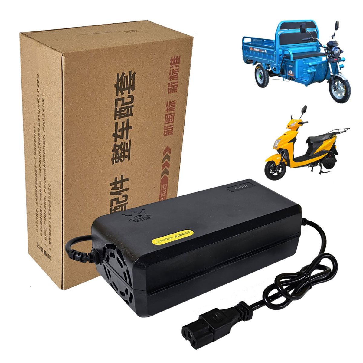 ADVANTECH - Cargador 60V 50Ah Para Moto Eléctrica Batería Plomo Acido