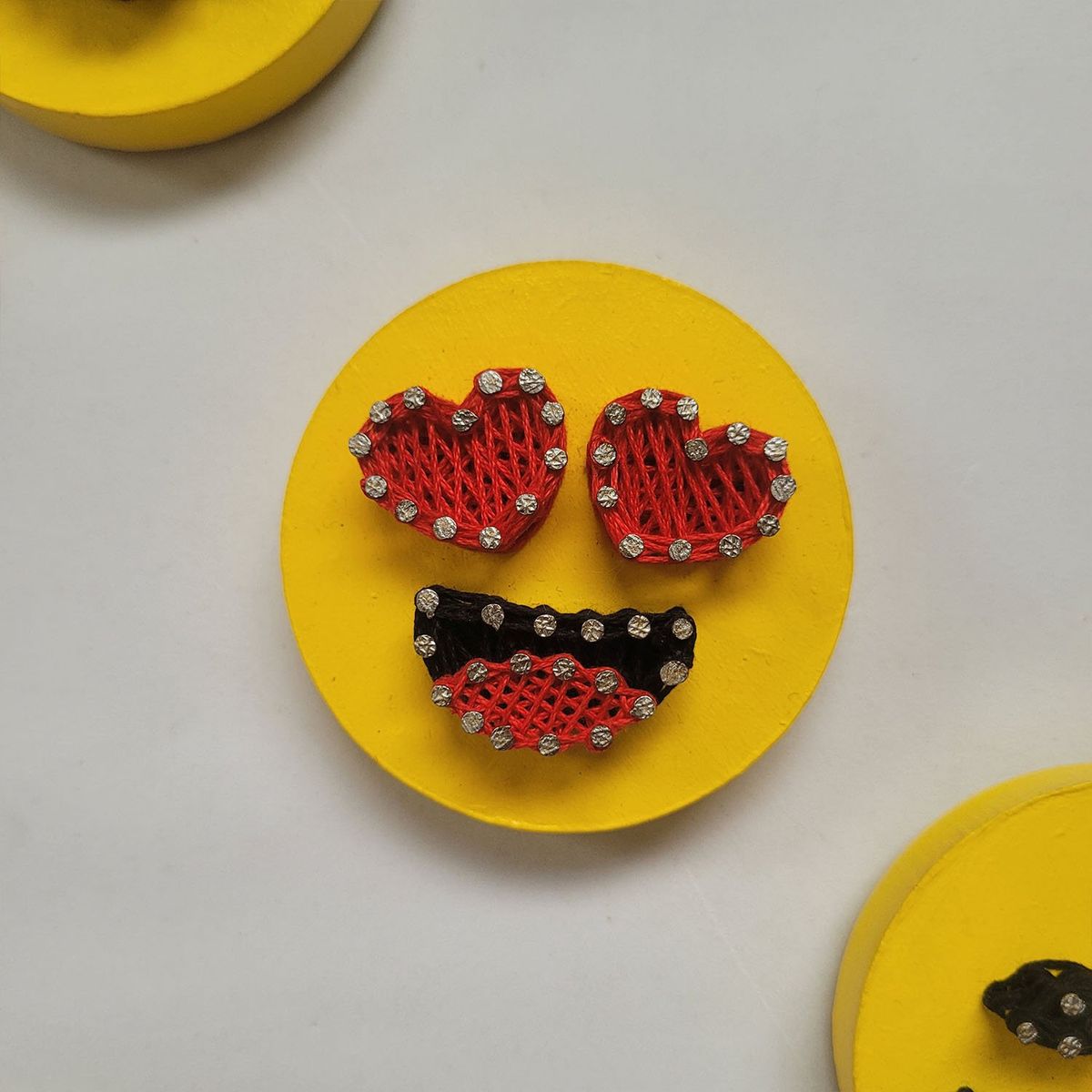 GENERICO - PACK DE 6 IMANES DECORATIVOS EMOJIS