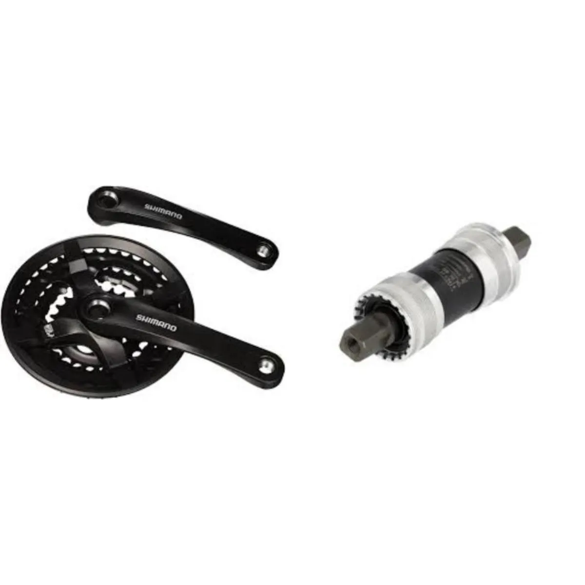 SHIMANO - CATALINA SHIMANO TRIPLATO + EJE CENTRAL SHIMANO BICICLETA