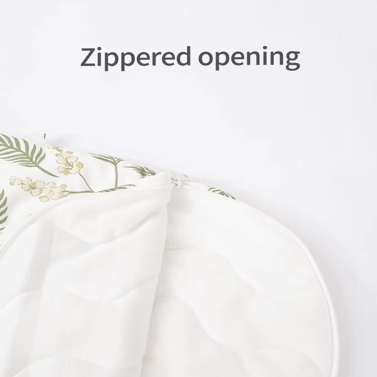 GENERICO - Pijama Saco de Dormir Algodón Bambú Talla L (hasta 95 cm)