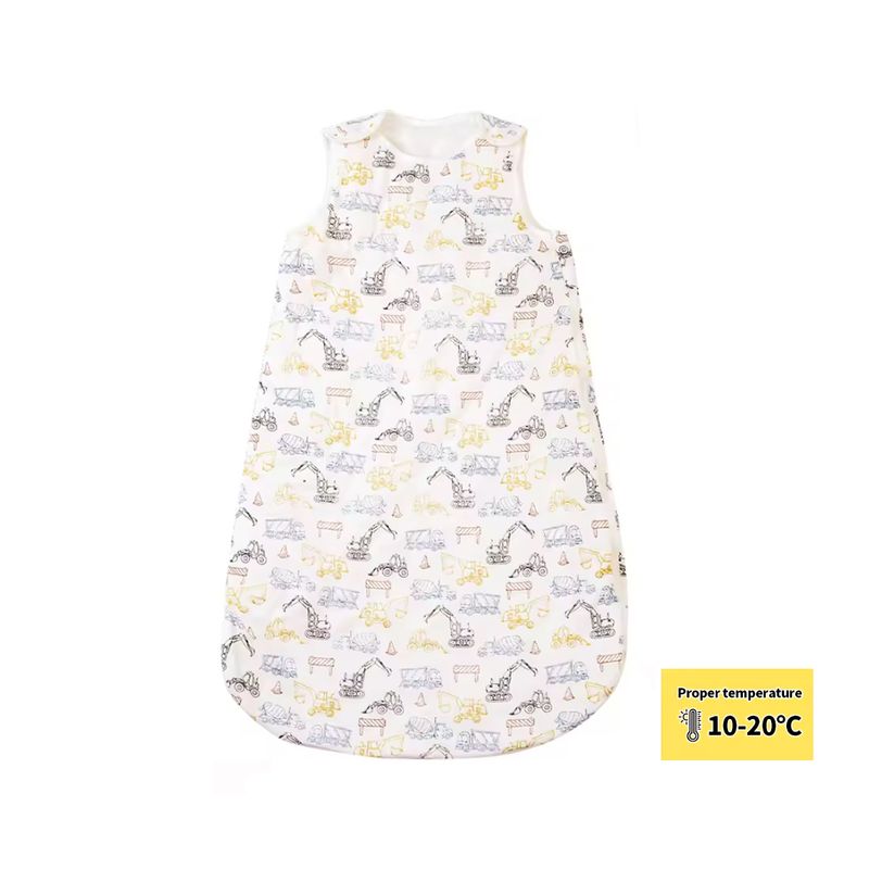 GENERICO - Pijama Saco de Dormir Algodón Bambú Talla L (hasta 95 cm)