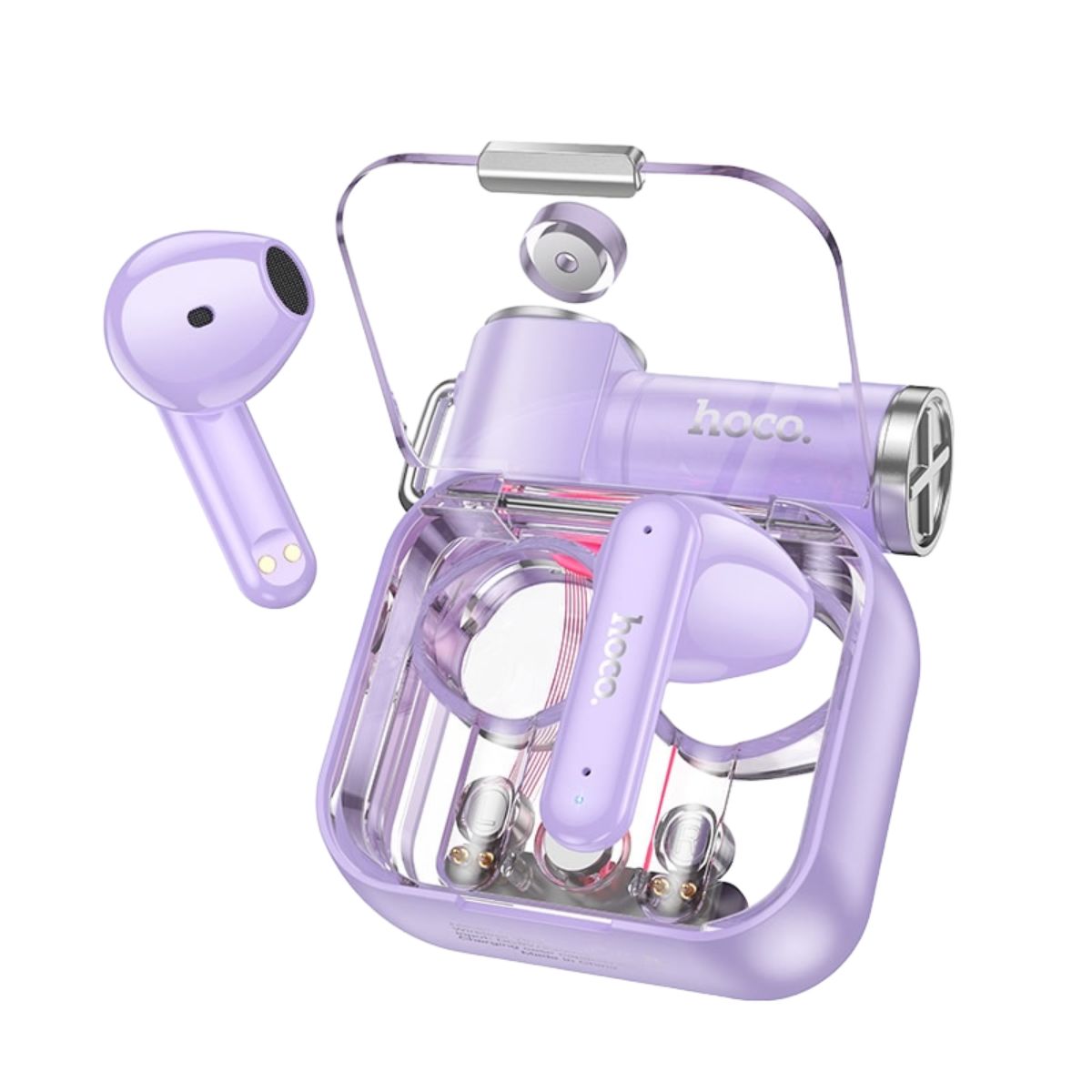 HOCO - Audífonos Inalámbricos Bluetooth HOCO DES43 Core Transparent