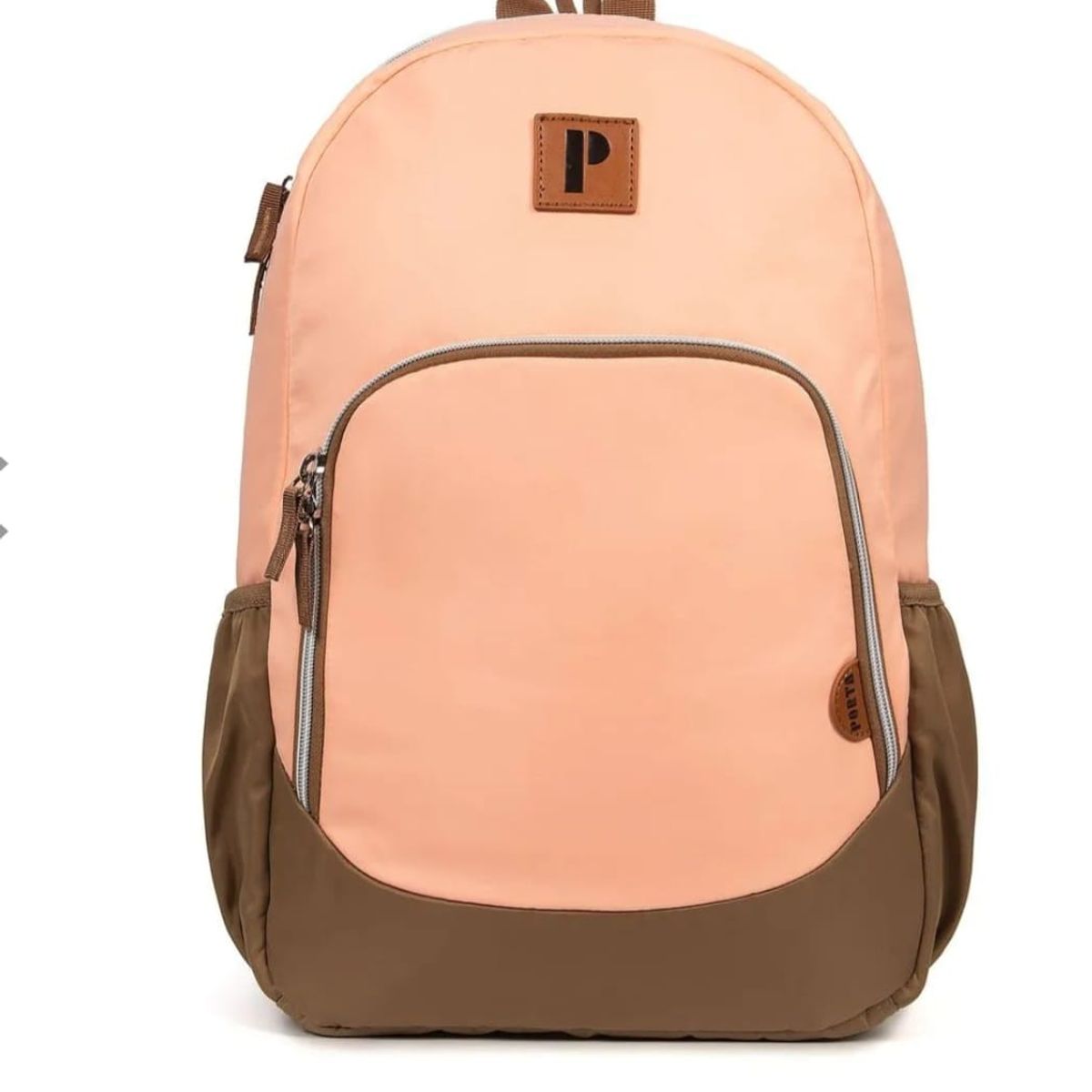 PORTA - MOCHILA PORTA MODELO LEYLA MELÓN MARRON