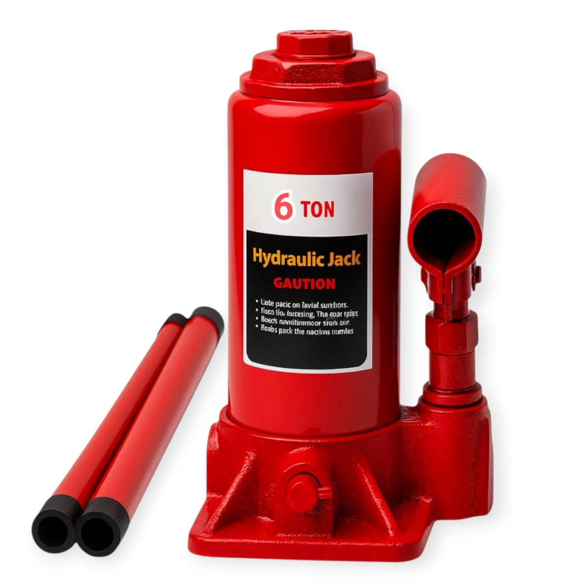 GENERICO - Gata Hidráulica Tipo Botella de 6 Toneladas