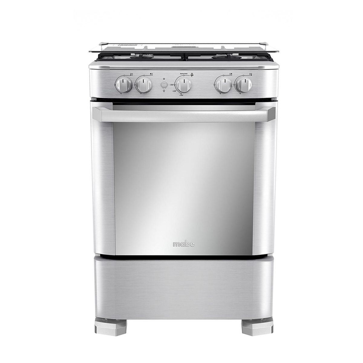 MABE - Cocina de piso a Gas 60cm Inox Mabe CMP6030FX1