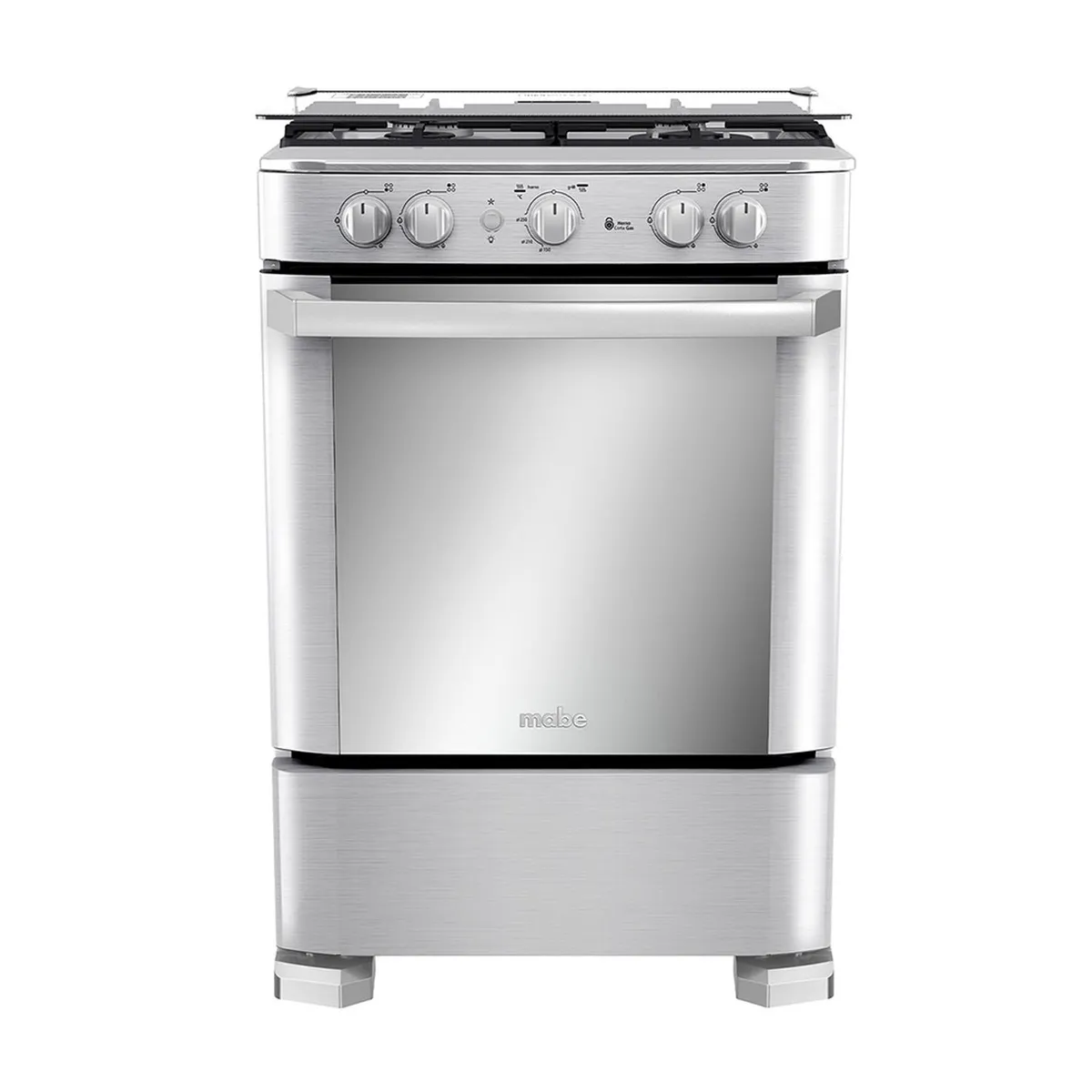 MABE - Cocina de piso a Gas 60cm Inox Mabe CMP6060FX1