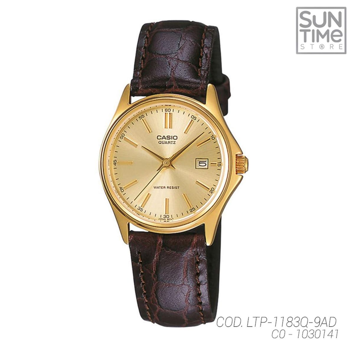 CASIO - RELOJ ANALOGICO MUJER LTP-1183Q-9ADF CASIO MARRON CASUAL 1030141