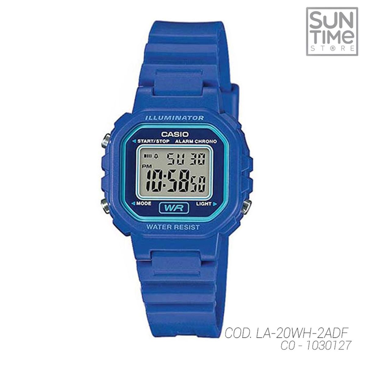 CASIO - RELOJ DIGITAL UNISEX LA-20WH-2ADF CASIO