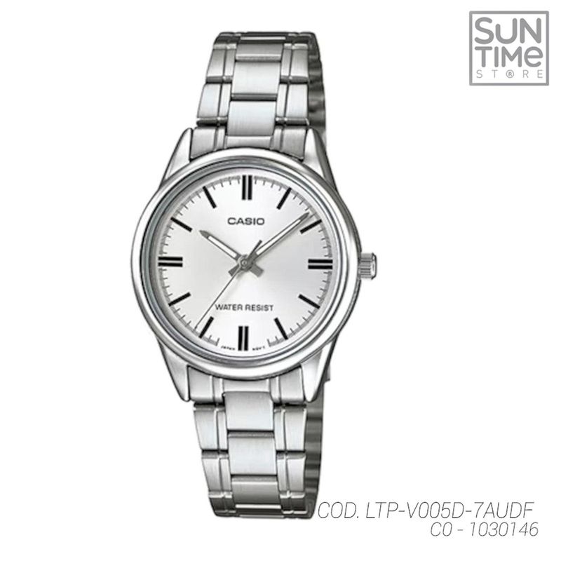 CASIO - RELOJ ANALOGICO MUJER LTP-V005D-7AUDF CASIO PLATEADO CLASICO 1030146