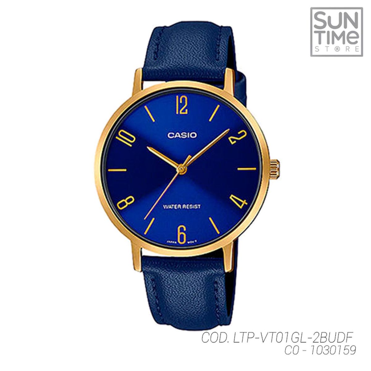 CASIO - RELOJ ANALOGICO MUJER LTP-VT01GL-2BUDF CASIO AZUL CASUAL 1030159