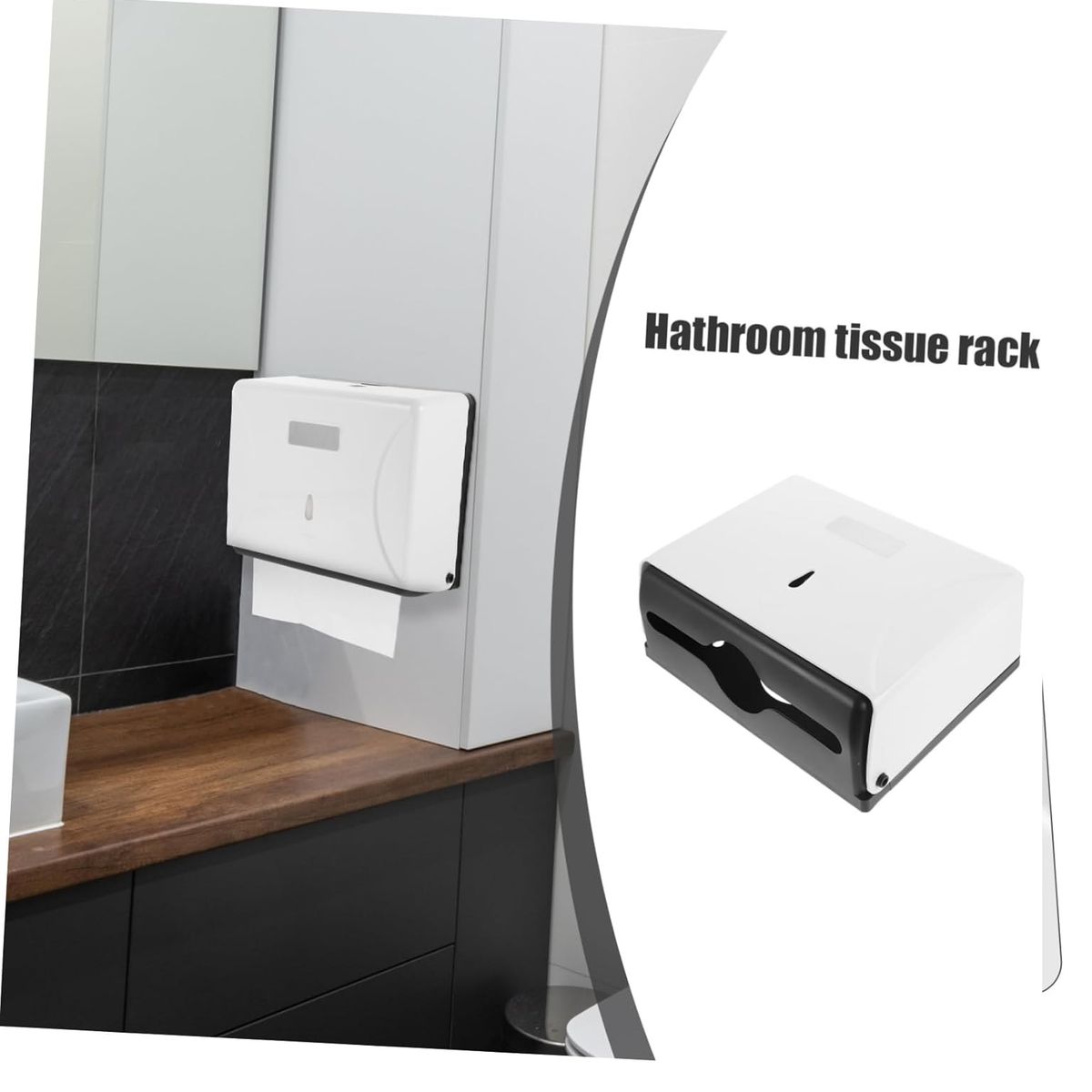 GENERICO - Dispensador de Papel Interfoliado Para Baño Oficina U Otros