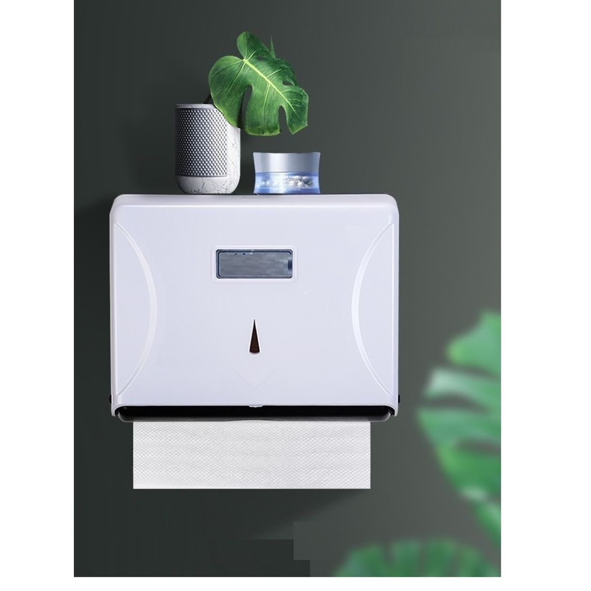 GENERICO - Dispensador de Papel Interfoliado Para Baño Oficina U Otros