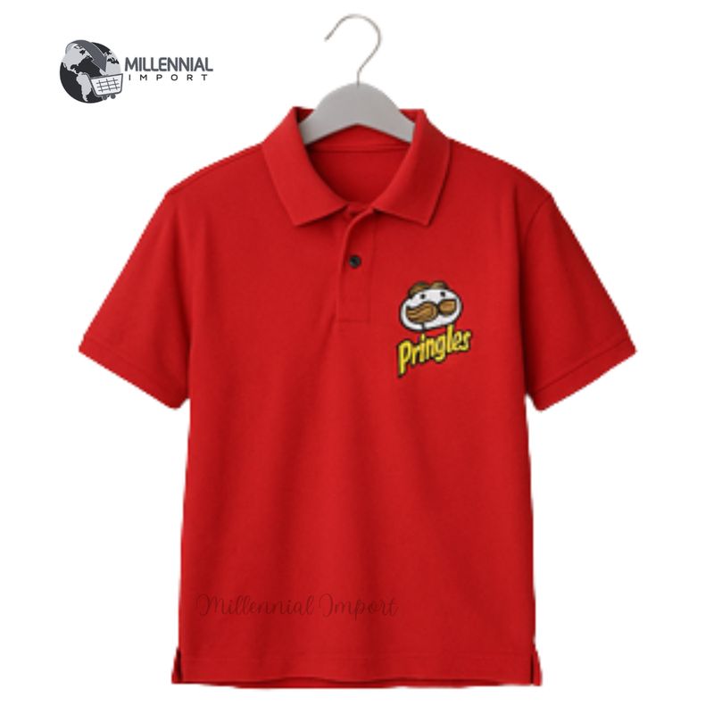 GENERICO - Polo Camisero Hombre Algodón con Bordado