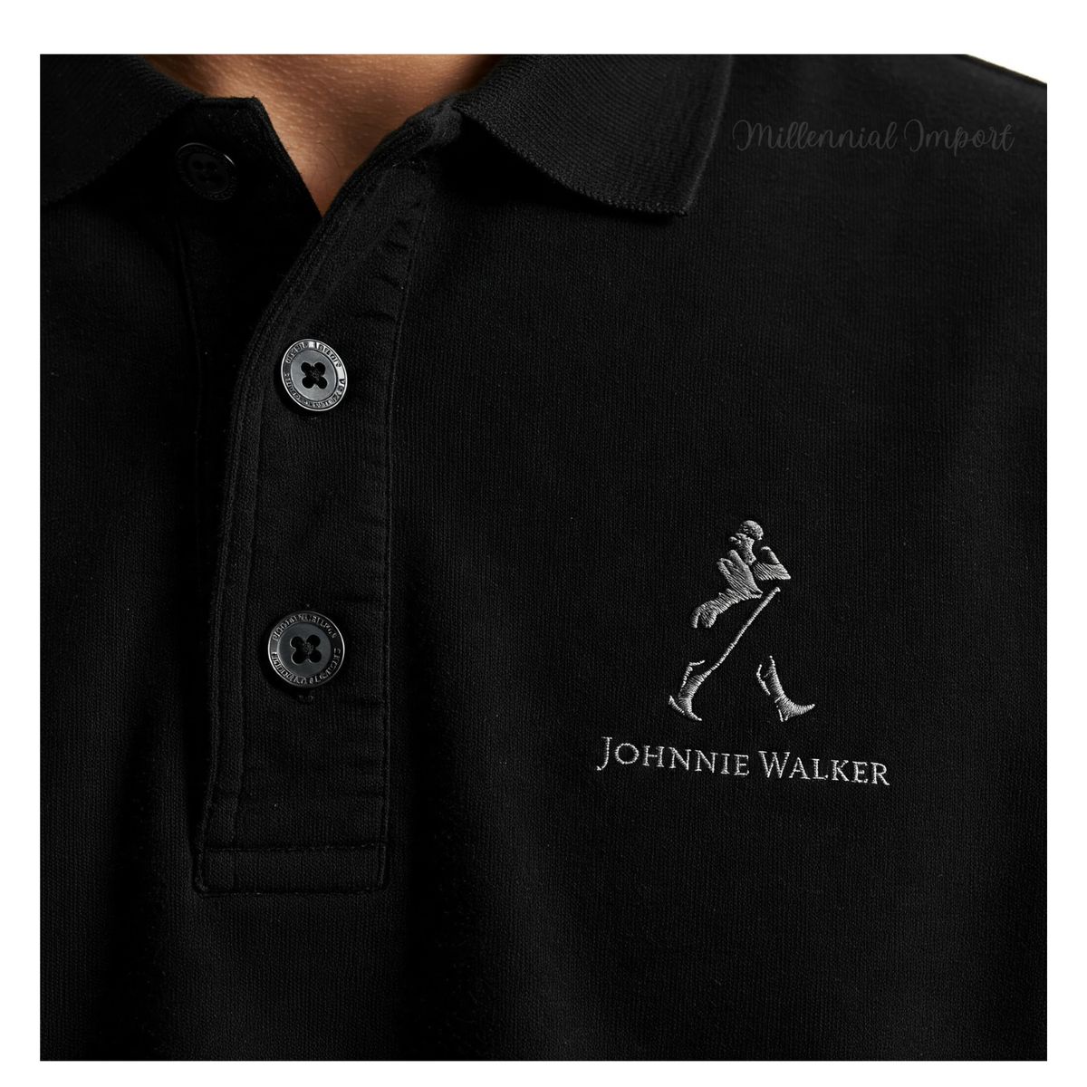 GENERICO - Polo Camisero Hombre Algodón Cuello Reforzado