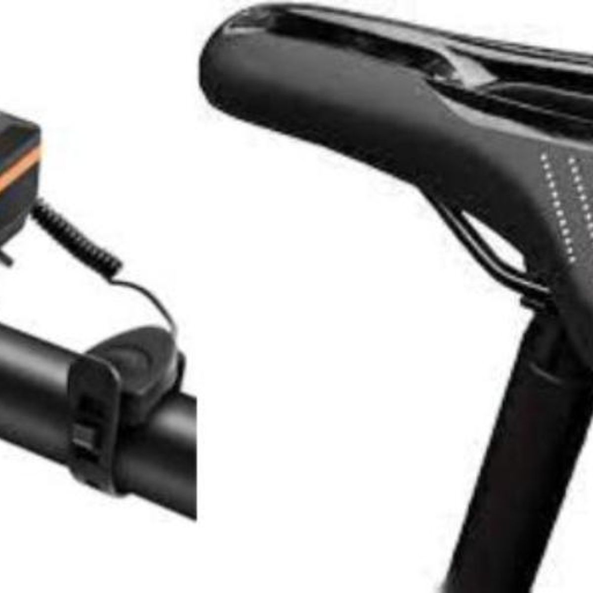 ROCKBROS - SILLIN ANTIPROSTÁTICO MTB MAS LUZ SOLAR RECARGABLE BICICLETA