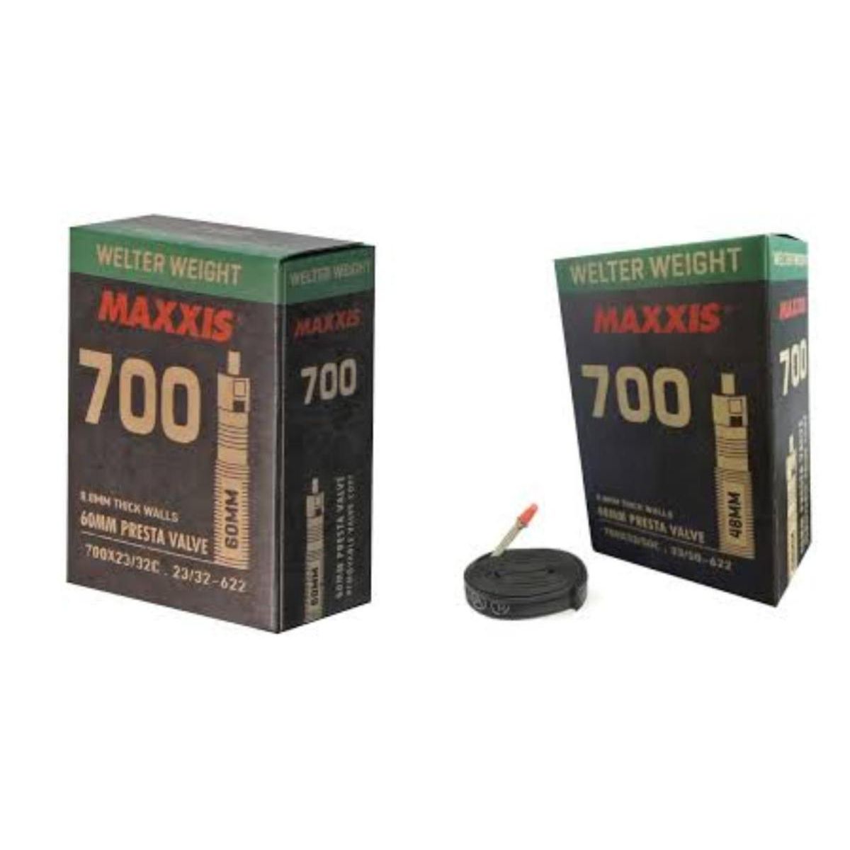 MAXXIS - DOS CAMARA MAXXIS 700 VÁLVULA PRESTA PARA BICICLETA