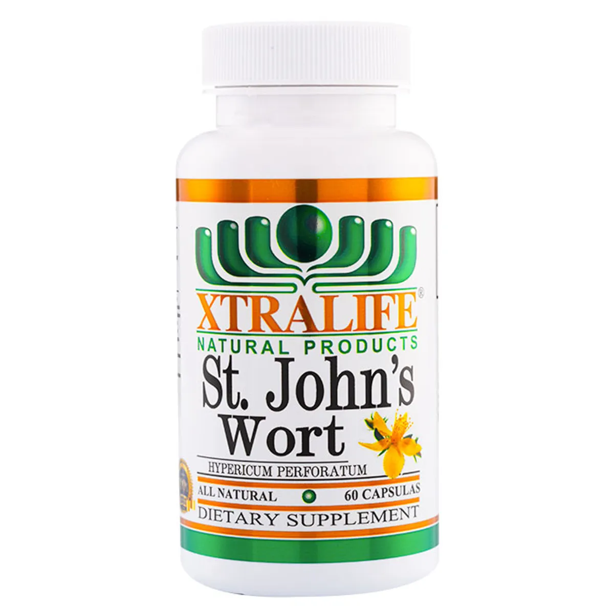 XTRALIFE NATURAL PRODUCTS - St Johns Wort - 60 Cápsulas