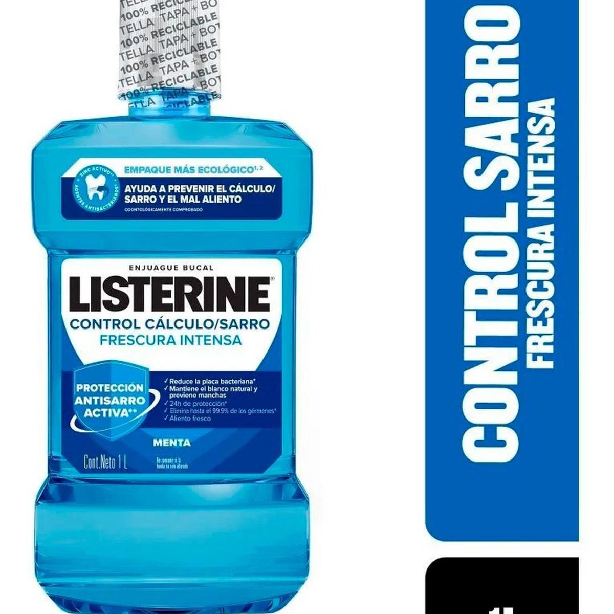 LISTERINE - Enjuague Bucal Listerine Antisarro 1000 ml