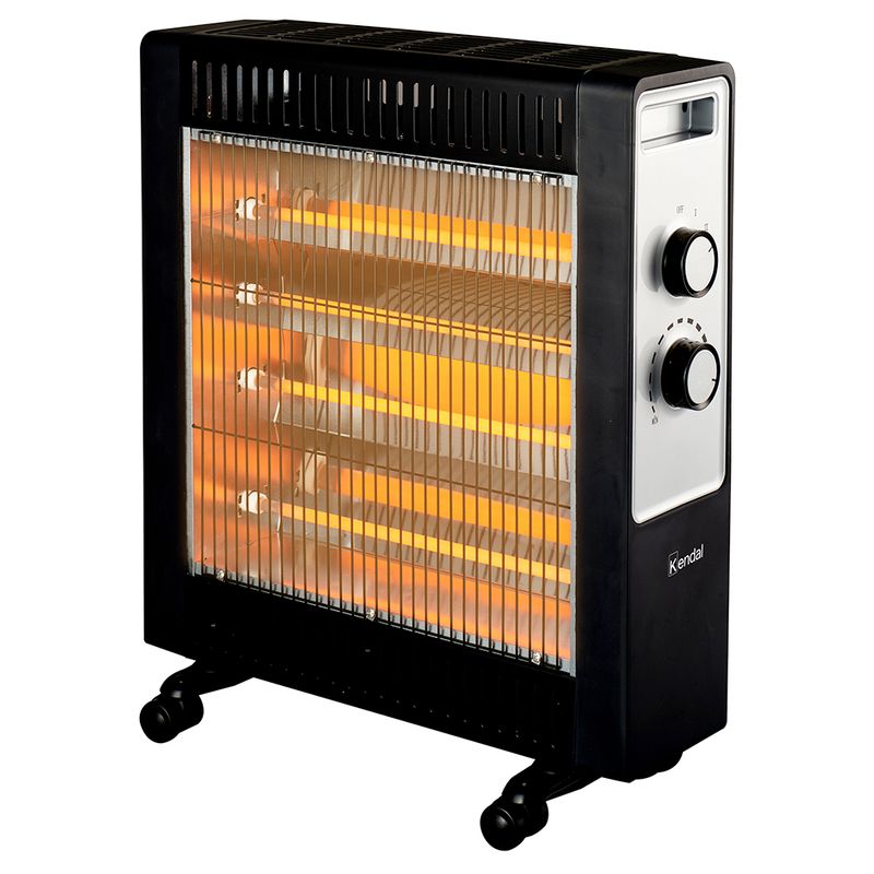 KENDAL - ESTUFA ELECTRICA FIBRA CARBONO KENDAL KNSB-220 NEGRA