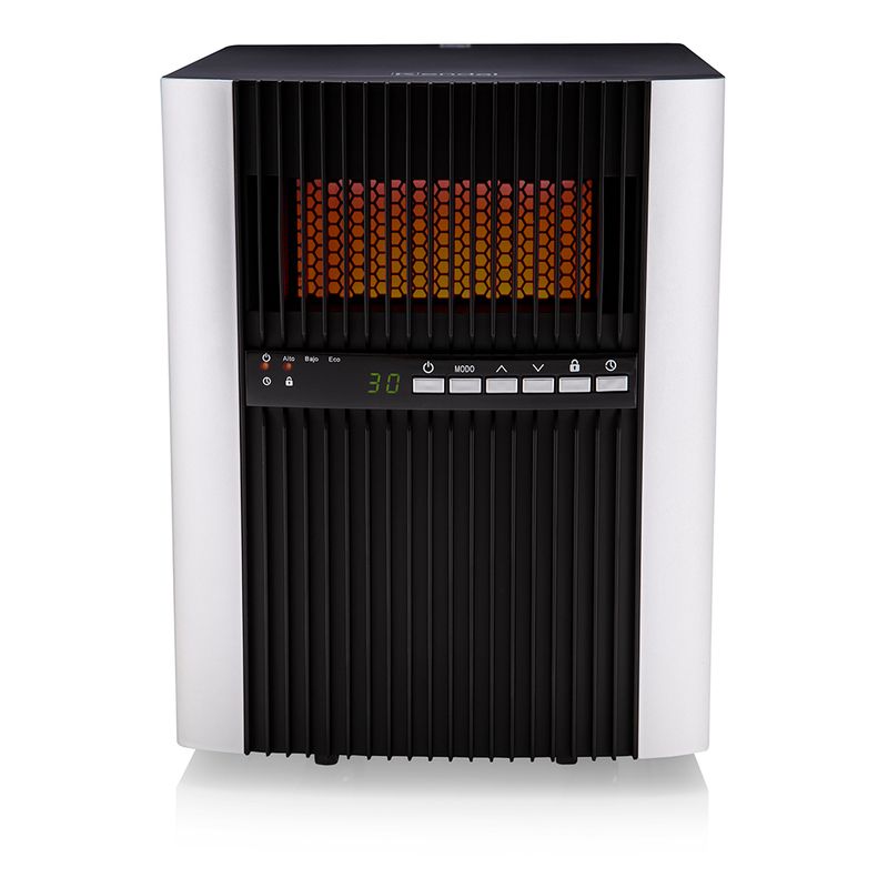 KENDAL - ESTUFA INFRARROJA KENDAL KPH-96T NEGRA 30m2 -1500w