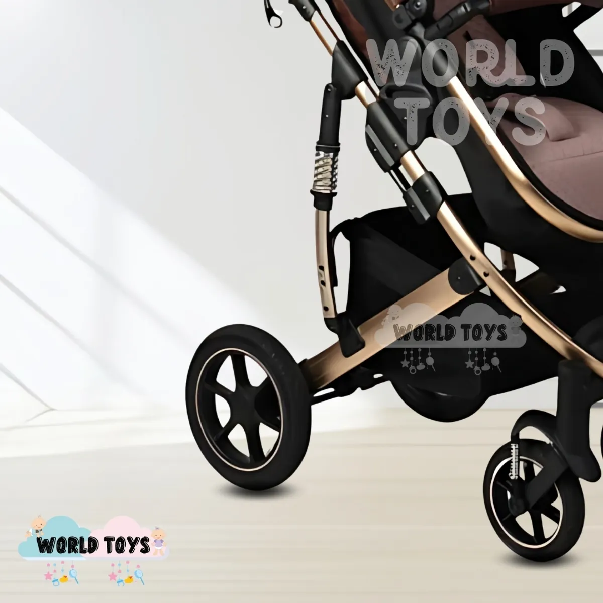 BABY - Coche Moisés con Porta bebé «TORETTO II» Beige