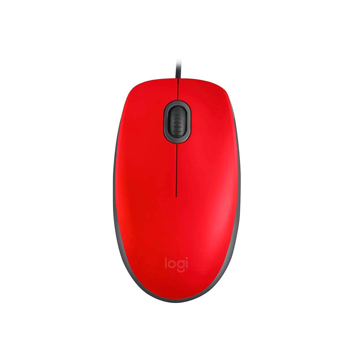 LOGITECH - Mouse Optico Silencioso M110 Rojo