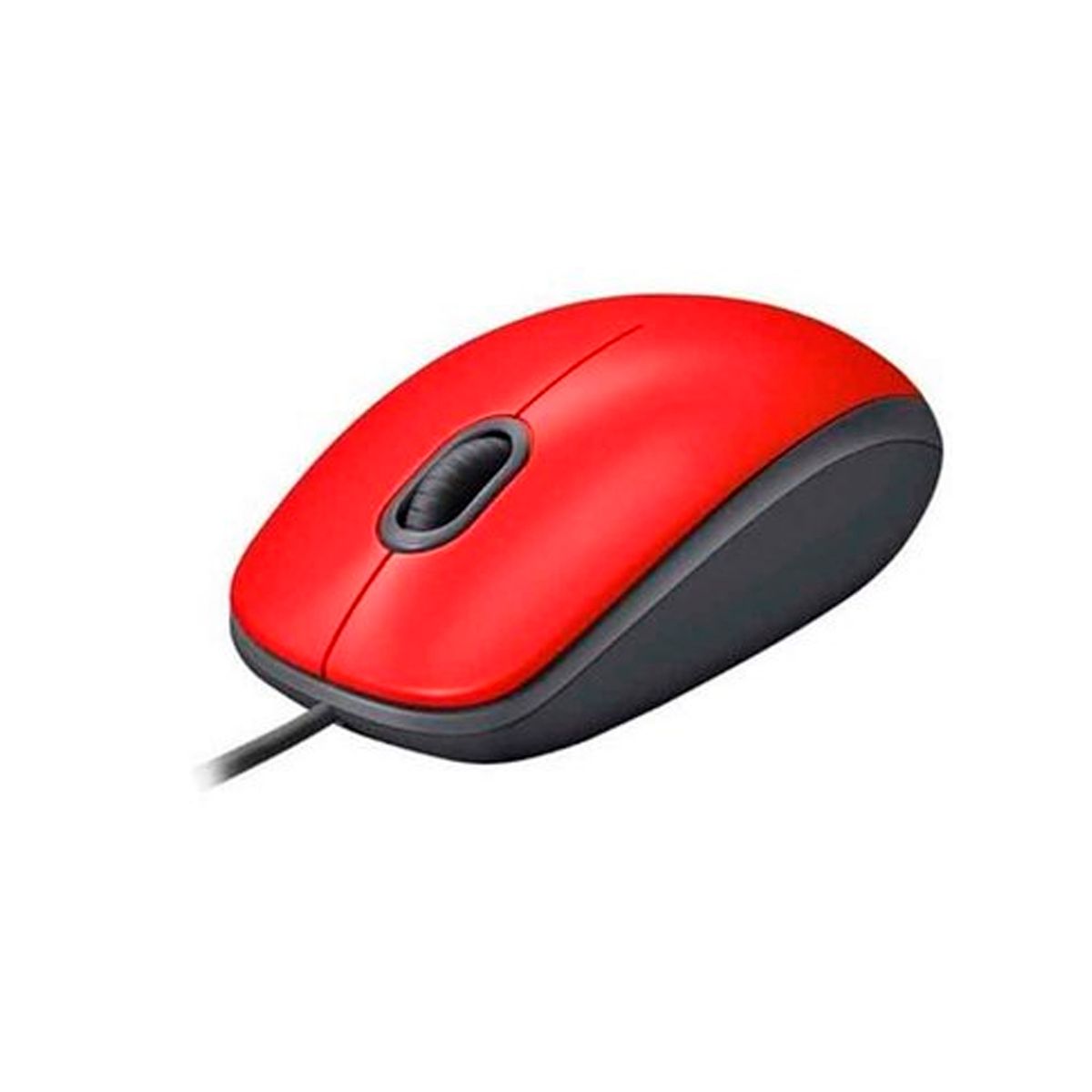 LOGITECH - Mouse Optico Silencioso M110 Rojo