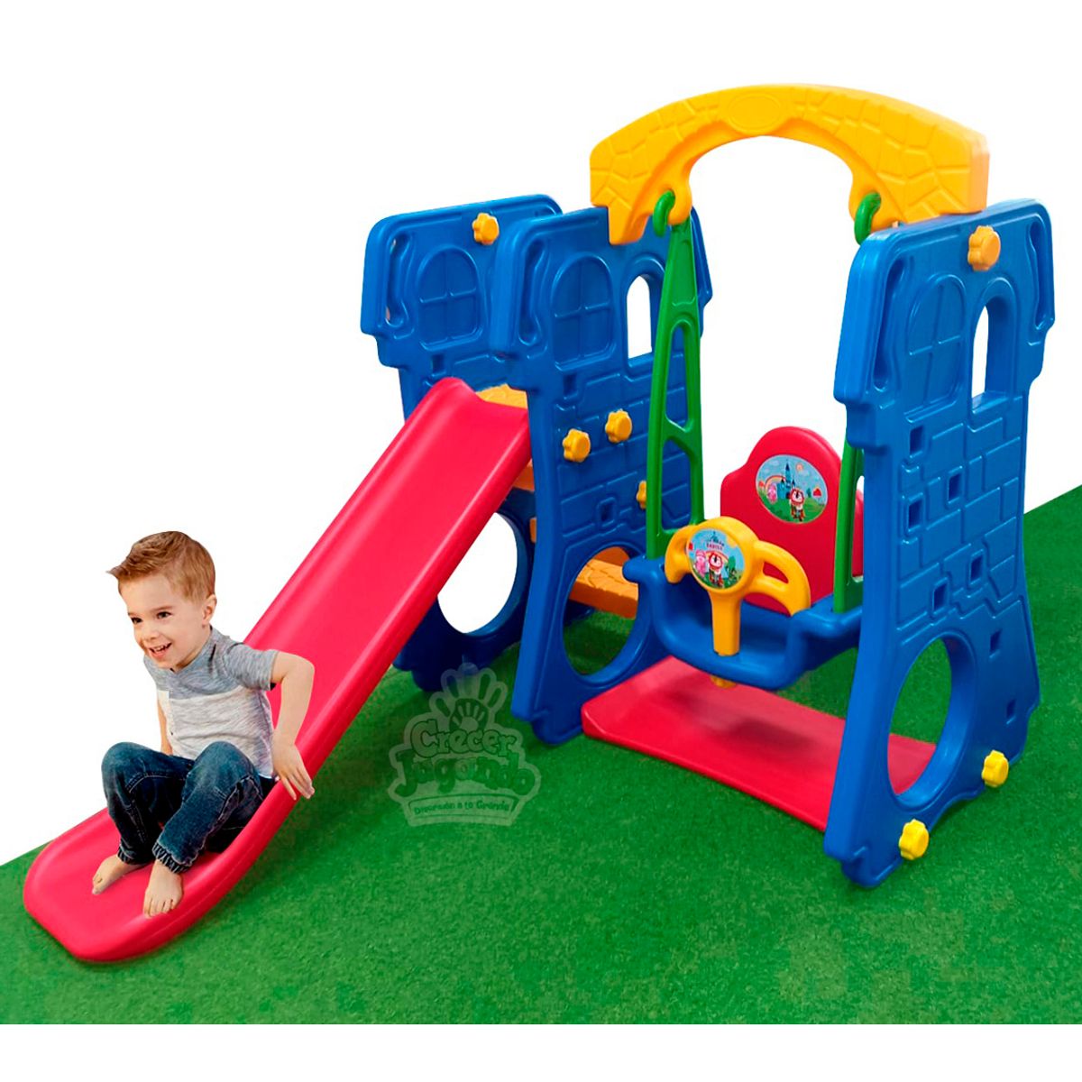 BABY KITS - Tobogan Castillo con Columpio BABY KITS