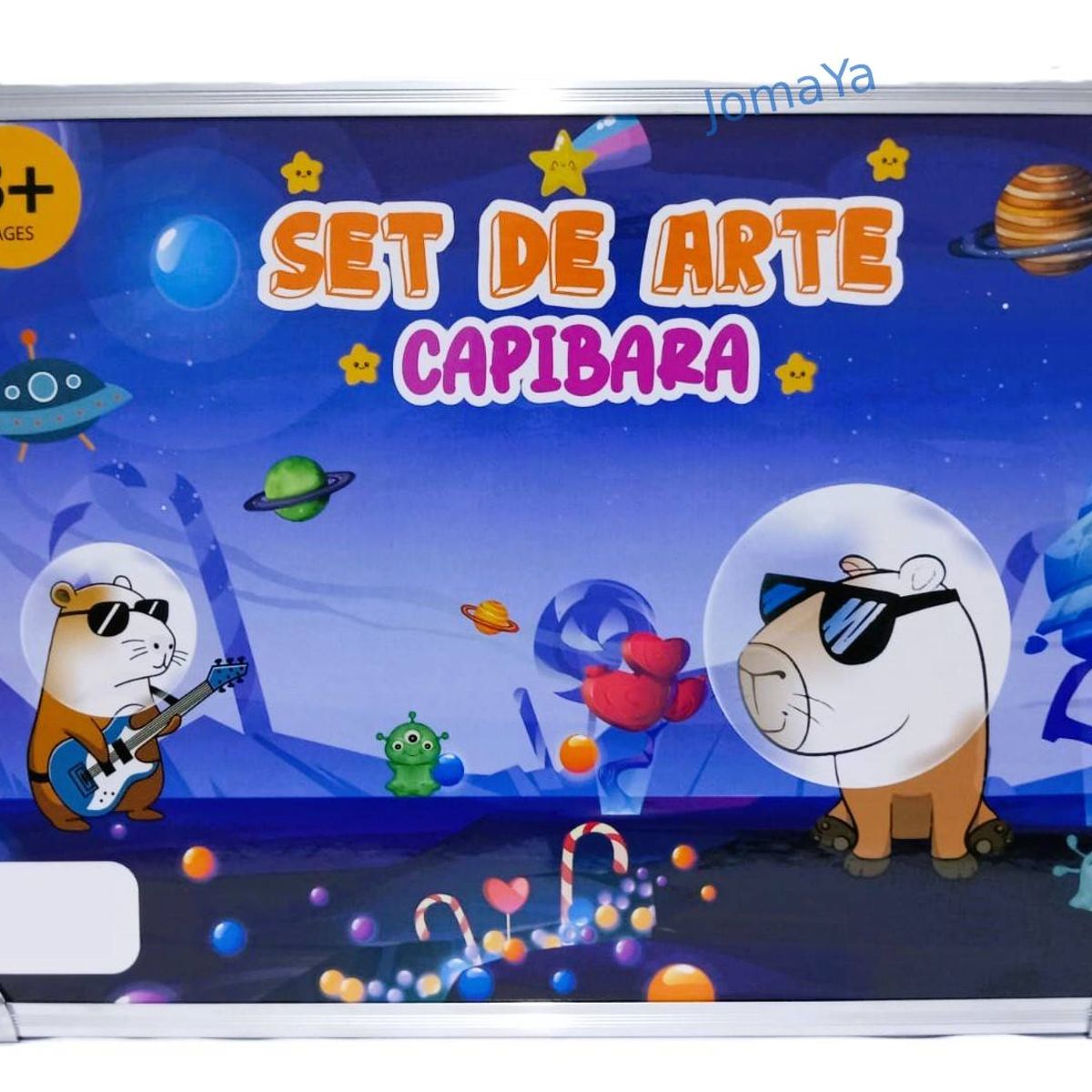 GENERICO - Set de Arte Maleta Capibara 6 Niveles - Nuevo modelo