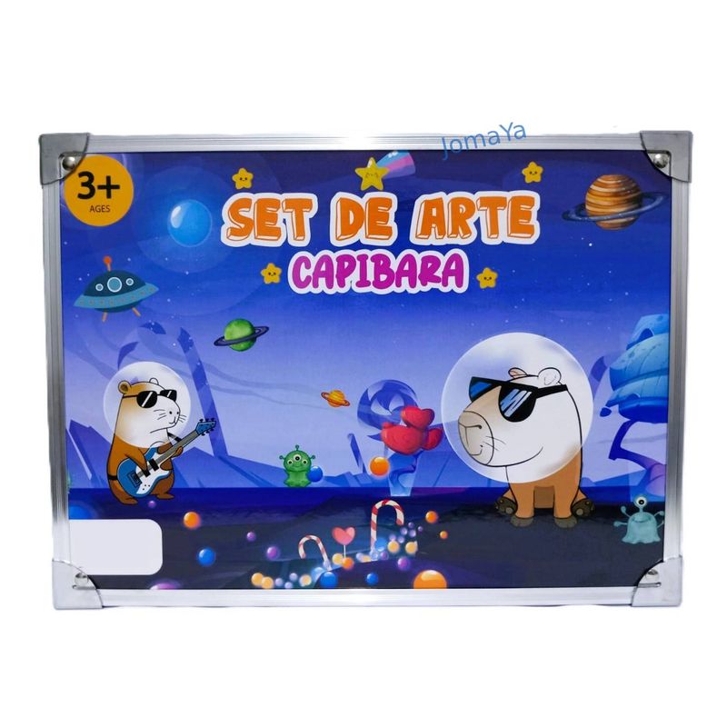 GENERICO - Set de Arte Maleta Capibara 6 Niveles - Nuevo modelo