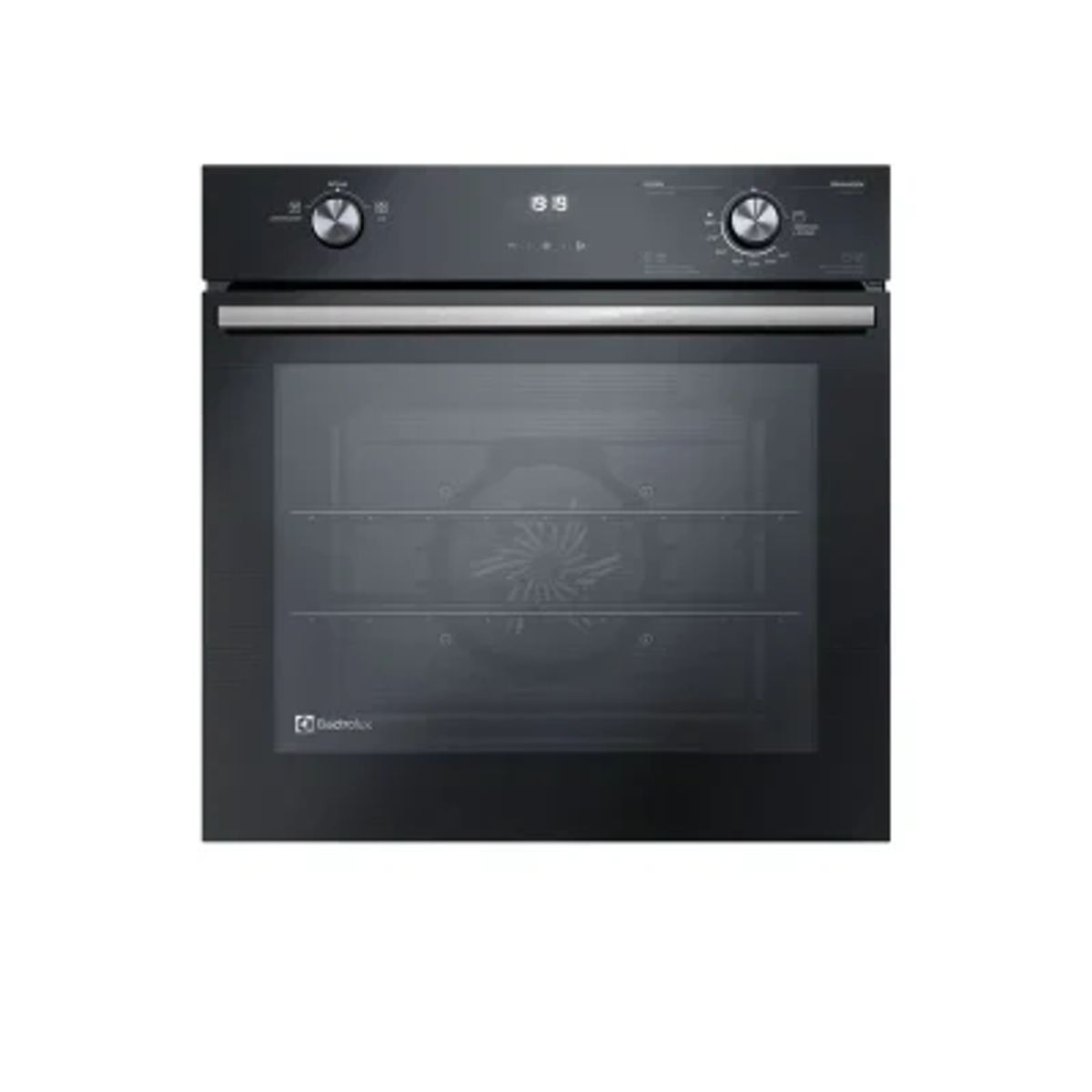 ELECTROLUX - Horno Convección Empotrable a Gas Electrolux 80L Negro OE8GH