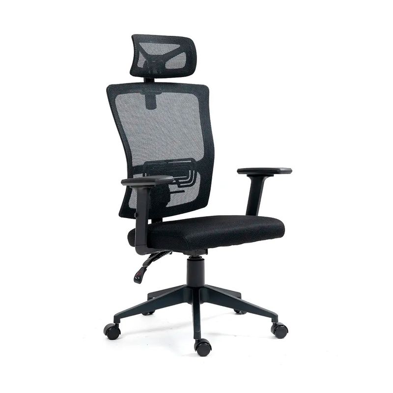 OFIDEAS - Silla de Oficina Reclinable Neo Mecanismos Lap Negro Ofideas
