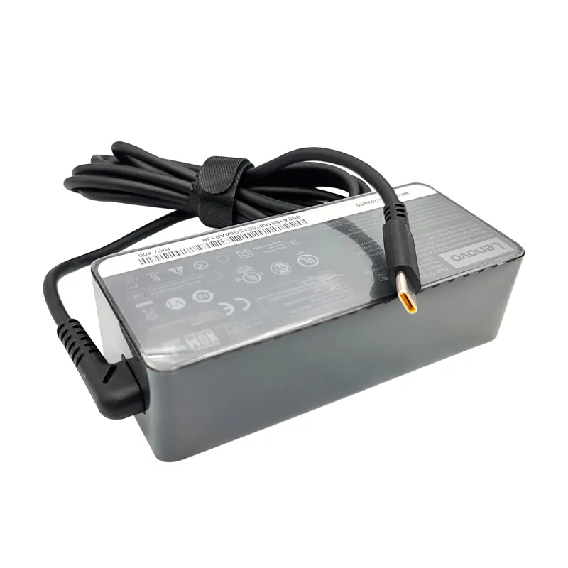 LENOVO - CARGADOR LENOVO 65W 32A 20V USB TIPO-C PARA L15 GEN1 PN ADLX65YCC2D