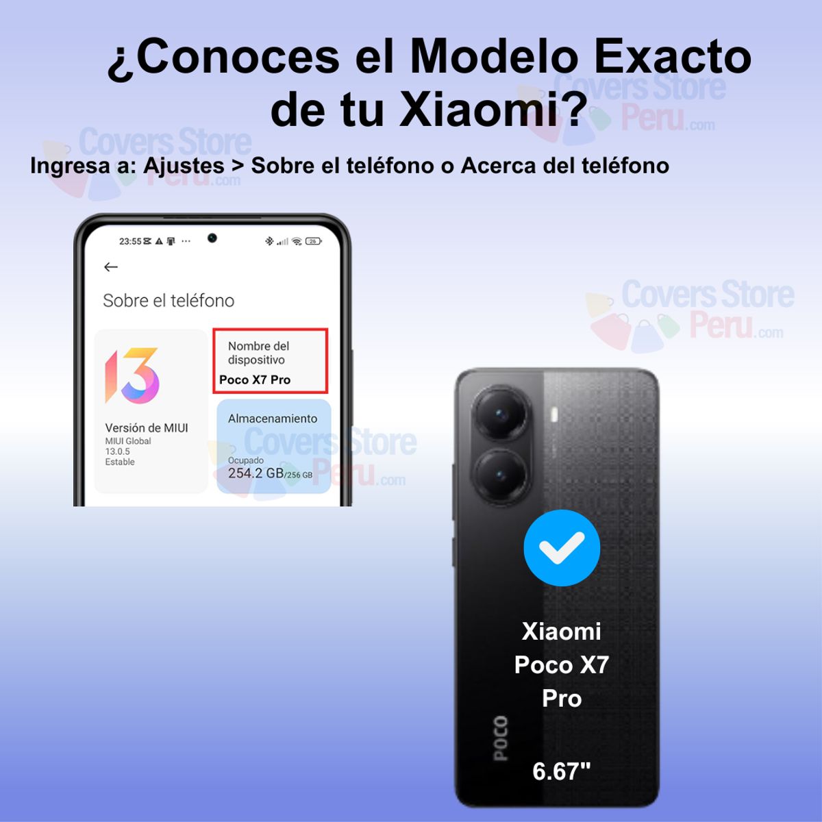 GENERICO - Funda para Xiaomi Poco X7 Pro Ahumado con Anillo Rojo Antishock