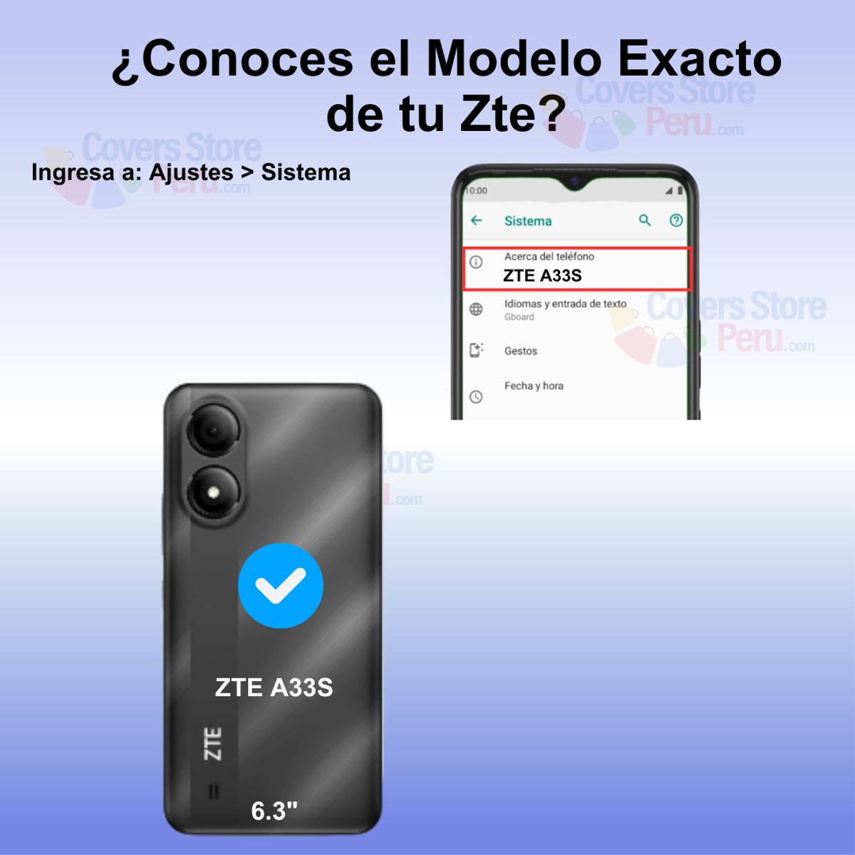 GENERICO - Funda para Zte A33S Ahumado con Anillo Verde Antishock