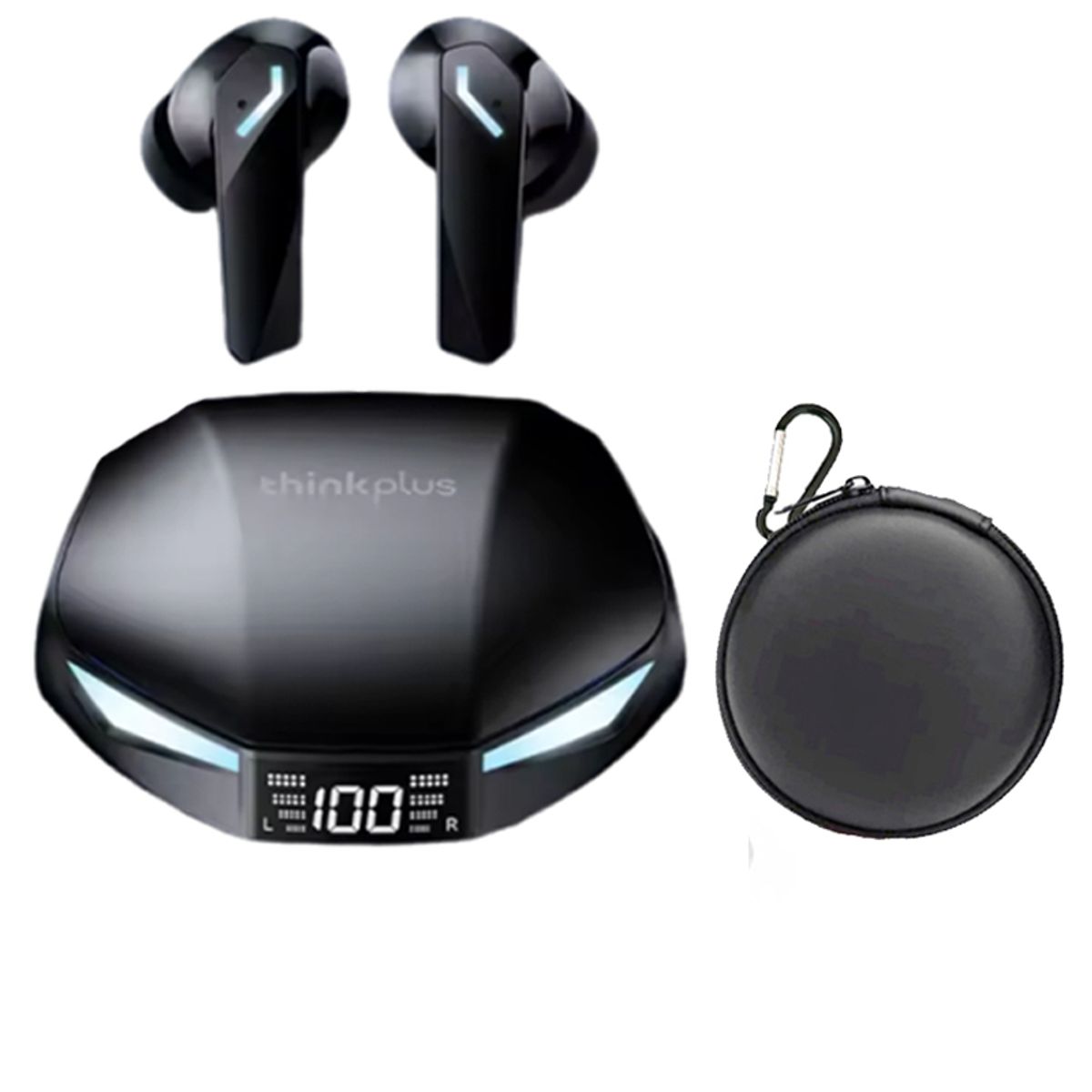 LENOVO - Audífonos Lenovo XT55 Tws Bluetooth 5.4 -Negro y Estuche