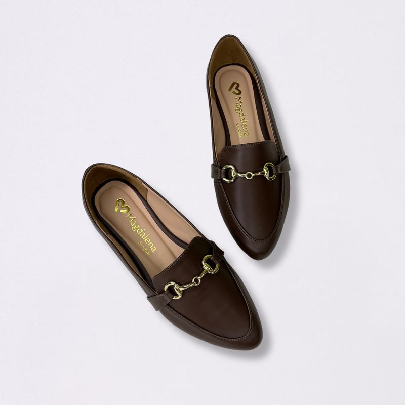 MAGDALENA SHOES - Mocasin 371 Traba Chocolate