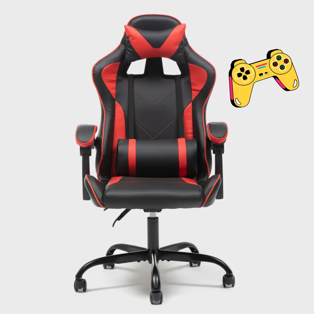 GENERICO - Silla Gamer Destroyer Rojo