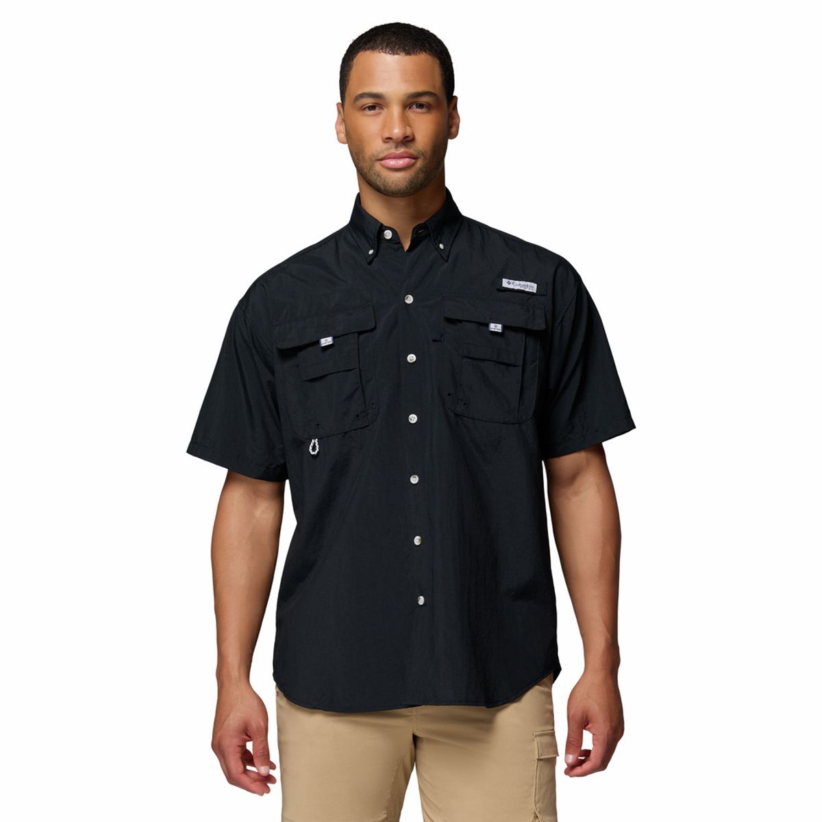COLUMBIA - Camisa Columbia Hombre Pfg Bahama™ II Negra COLUMBIA