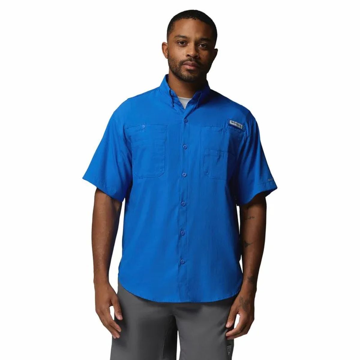 COLUMBIA - Camisa Columbia Hombre Pfg Tamiami™ II Azul COLUMBIA