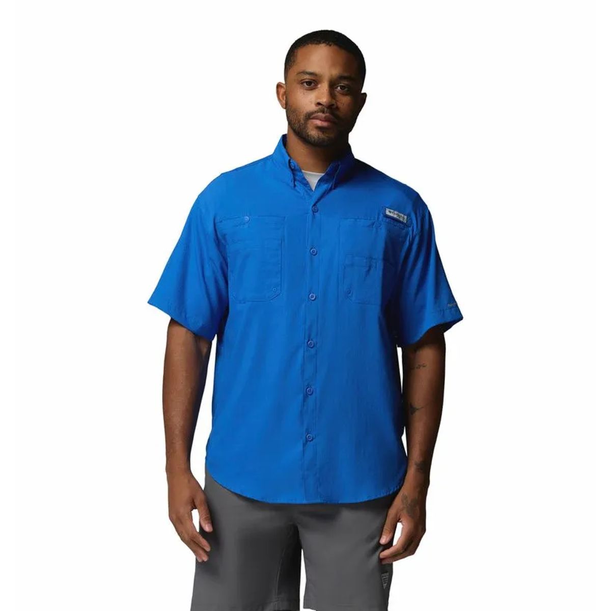 COLUMBIA - Camisa Columbia Hombre Pfg Tamiami™ II Azul COLUMBIA