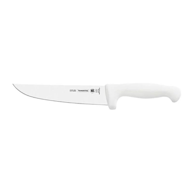 TRAMONTINA - CUCHILLO TRAMONTINA PARA CARNE 8 PULGADAS MANGO BLANCO PROFESIONAL