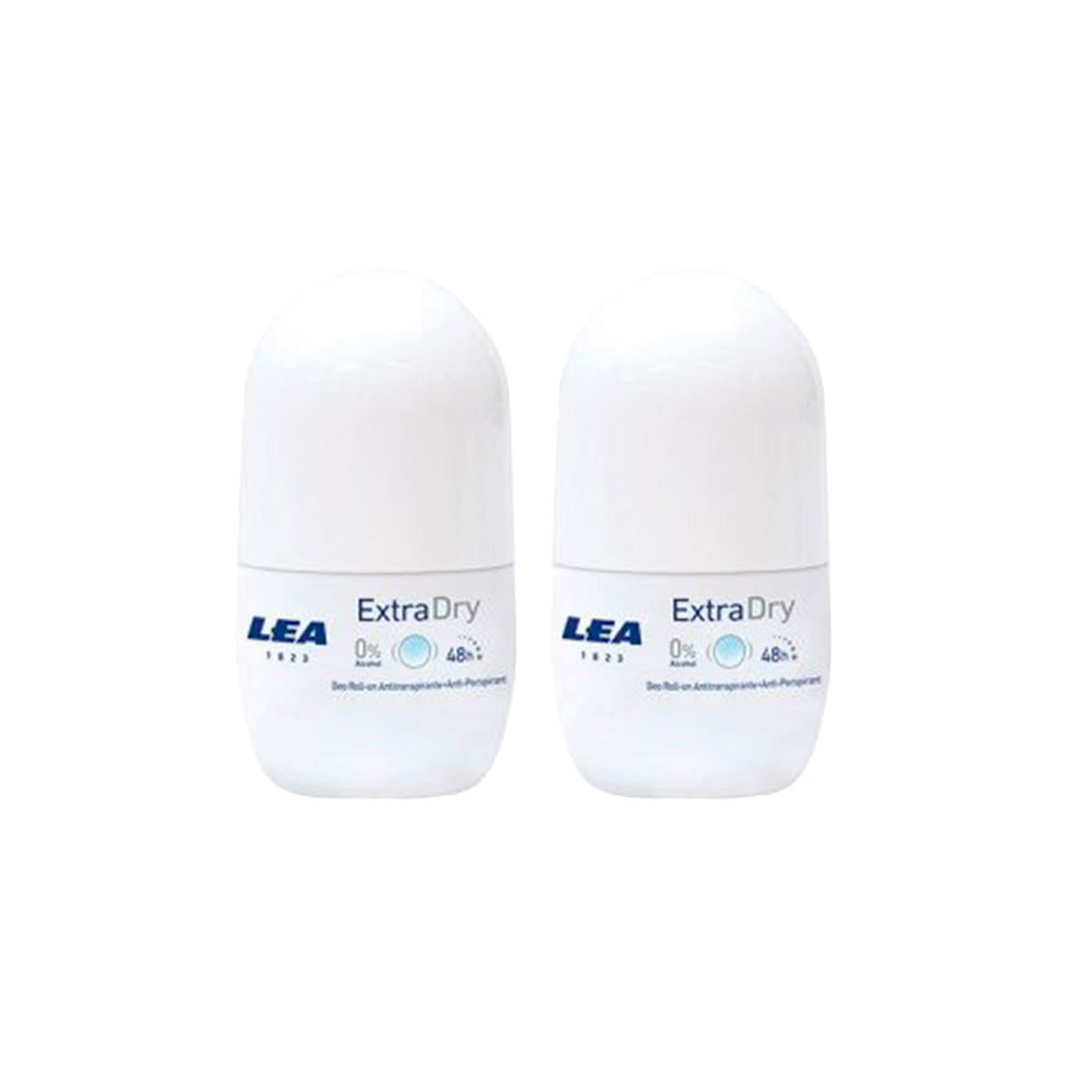 GENERICO - Lea Extra Dry Unisexroll On Deodorant x50ml 2 Unid