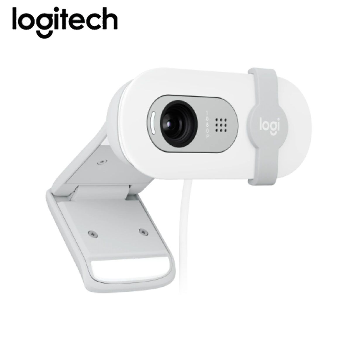 LOGITECH - Camara Logitech Brio 100 Fhd 1080p Usb-A White (960-001615)