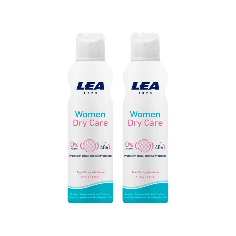GENERICO - Lea Women Dry Carespray Deodorant 2 Unid