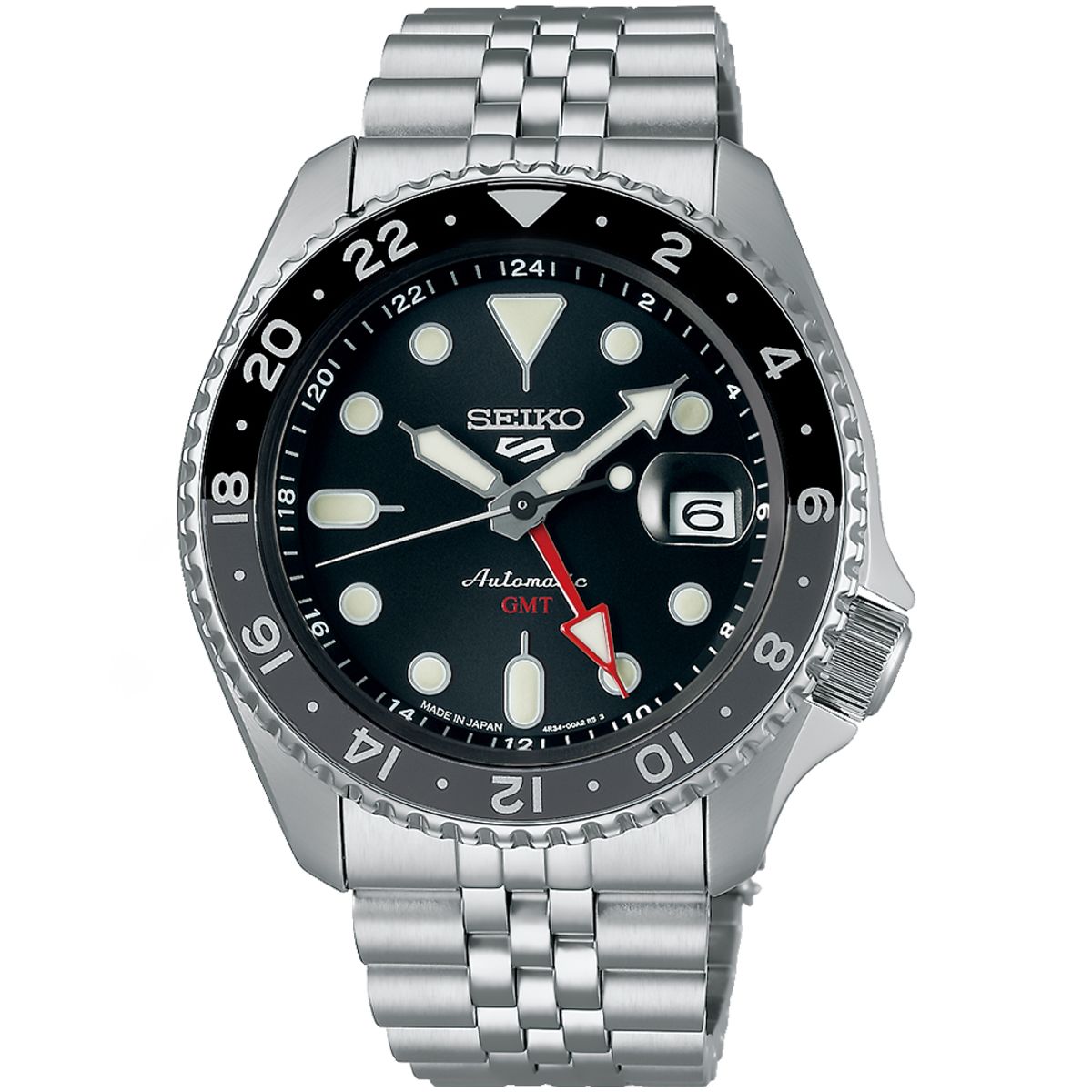 SEIKO - SEIKO 5 Sports Automatico GMT Acero Inox SSK001K1
