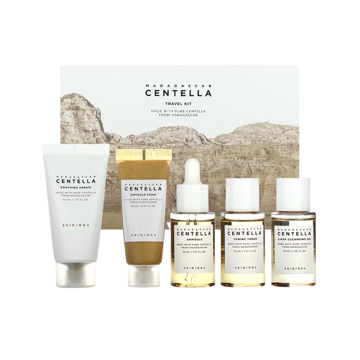 GENERICO - KIT DE VIAJE MADAGASCAR CENTELLA - SKIN1004